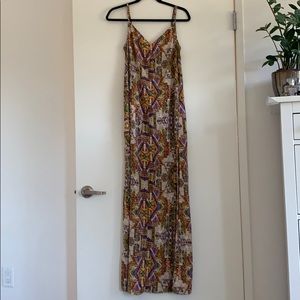 FUN, Sexy Print Maxi Dress